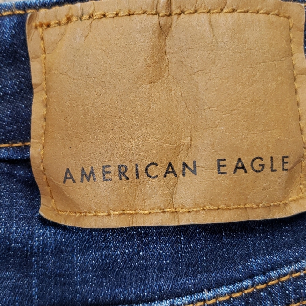 American Eagle Men's Slim Straight Stretch Jeans 27" Waist X 27" Inseam Length - Picture 3 of 12